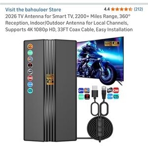 2026 TV Antenna for smart tv brand new